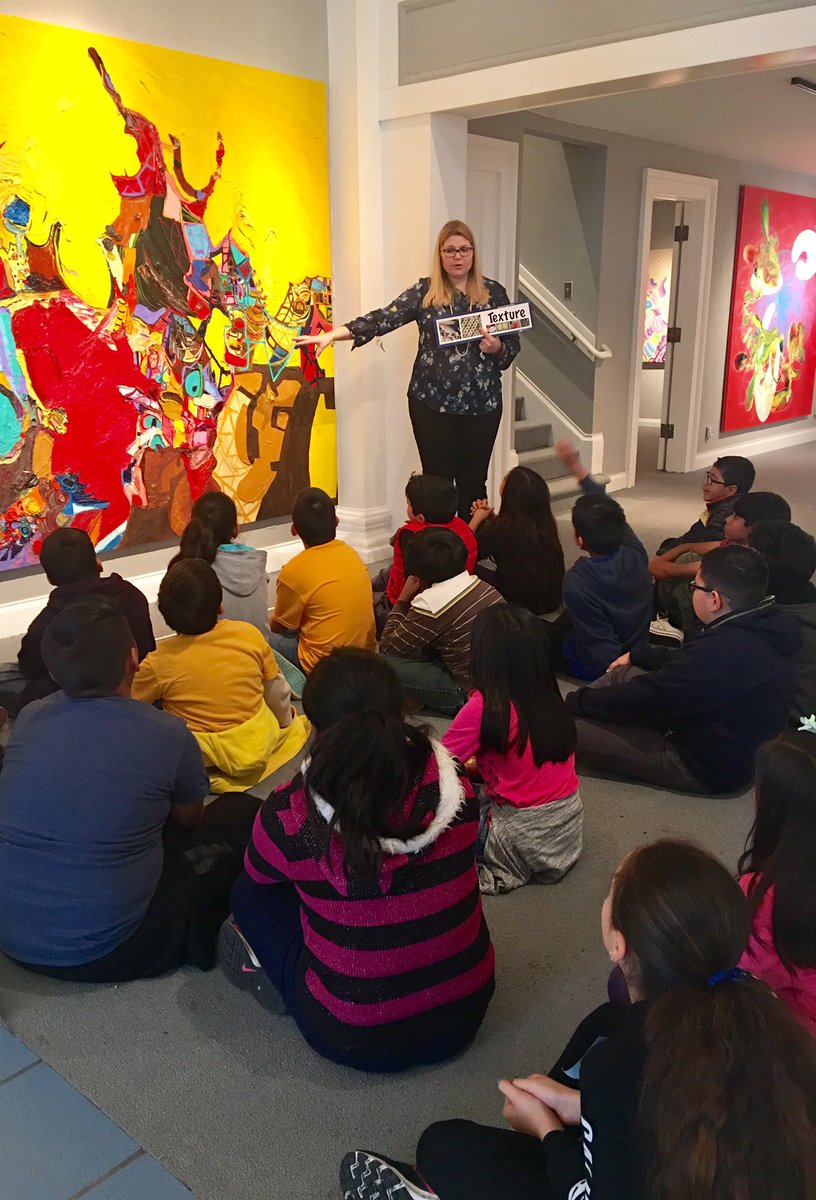 kjtroxel's tweet photo. District elementary GATE  field trip to @CarnegieArtMuse. Abstract art ❤ thank you #artforartssake #oceanviewsd https://t.co/gDUQGb7v3J