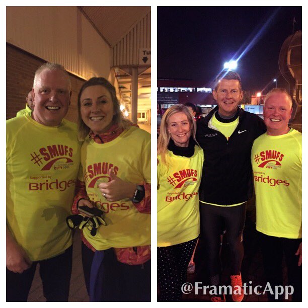 IanVamt's tweet photo. Great to meet @katiebulmer1 and @jarrowarrow at the #SMUFS ( Start Me Up Sunderland ). @Sunderland10K @SCramTraining https://t.co/s9MUvGB24A
