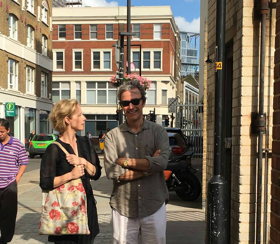 SeeingHimFilm's tweet photo. #DuncanDuff (Mark) and @vbaileyactor (Sophie) relaxing off-duty and on set #indiefilm #love #age #relationships > https://t.co/nLeKtN42hb https://t.co/1BmFdDhR2u