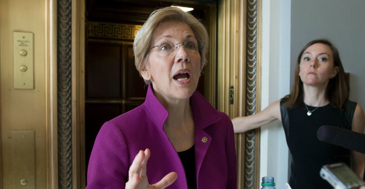 Heritage's tweet photo. Sen. Warren knowingly and flagrantly broke a longstanding rule of the Senate. For this, the left made her a hero. https://t.co/8wjJalhyhX https://t.co/OYIII91jqi