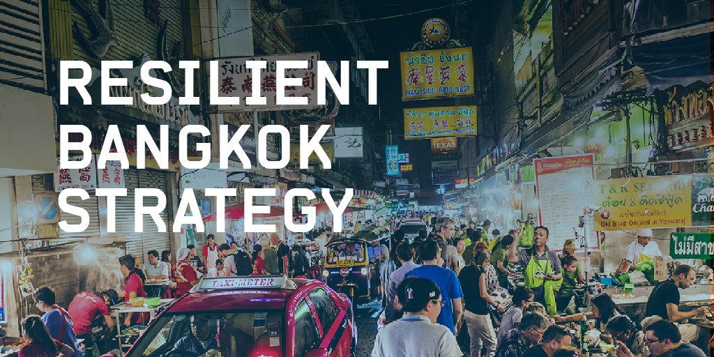 Exciting news: A forward-looking, inclusive plan to prepare Bangkok for future challenges: 100rc.org/Bangkok