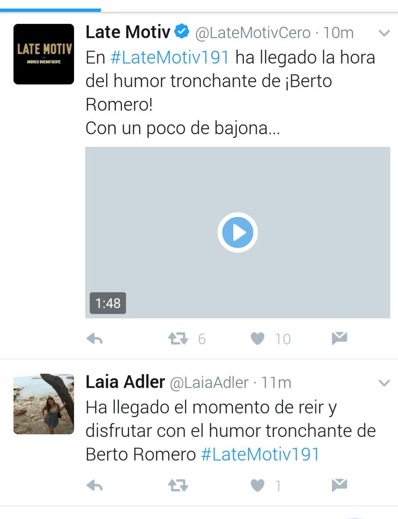 LateCritic's tweet photo. Plagio pelotillero en mi TL. 
@LaiaAdler @LateMotivCero 
Para romper el desaguisado, que alguien diga que es...mondante, por ejemplo https://t.co/UOBhDIxElo