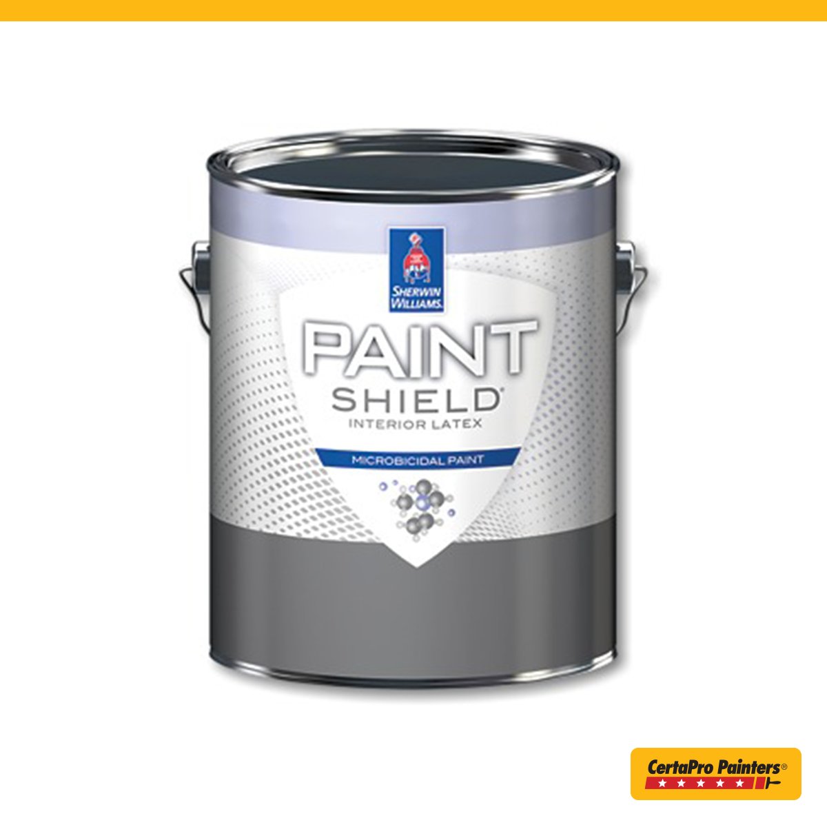 CertaPro's tweet photo. Your home is a breeding ground for bacteria. We'll help you fight it with @SherwinWilliams Paint Shield®: https://t.co/78RxjoG3wd. https://t.co/1yXpE4v2t4