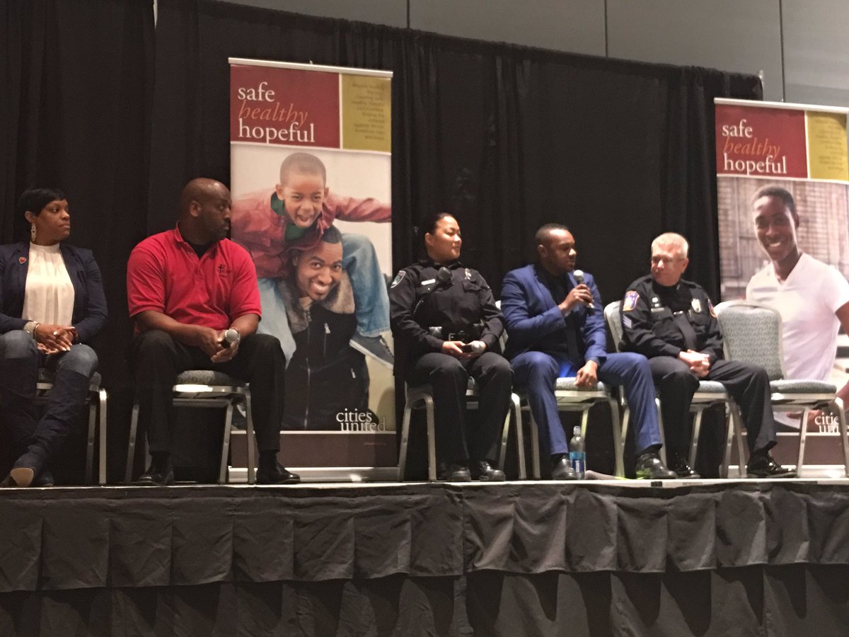 BMAchievement's tweet image. Getting started/happy 2 be n the room with all the other amazing speakers. @rshabazz joining the panel at @CitiesUnited #FierceUrgency #RUON