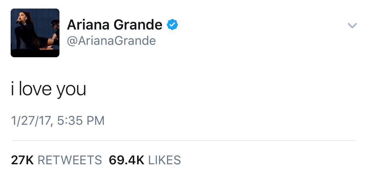 justboca_'s tweet photo. Being a Arianator comes with many wonderful things but here is one that I absolutely love 
-A Constant reminder that Ariana loves us- 💞💭 https://t.co/G97sHYLZLL