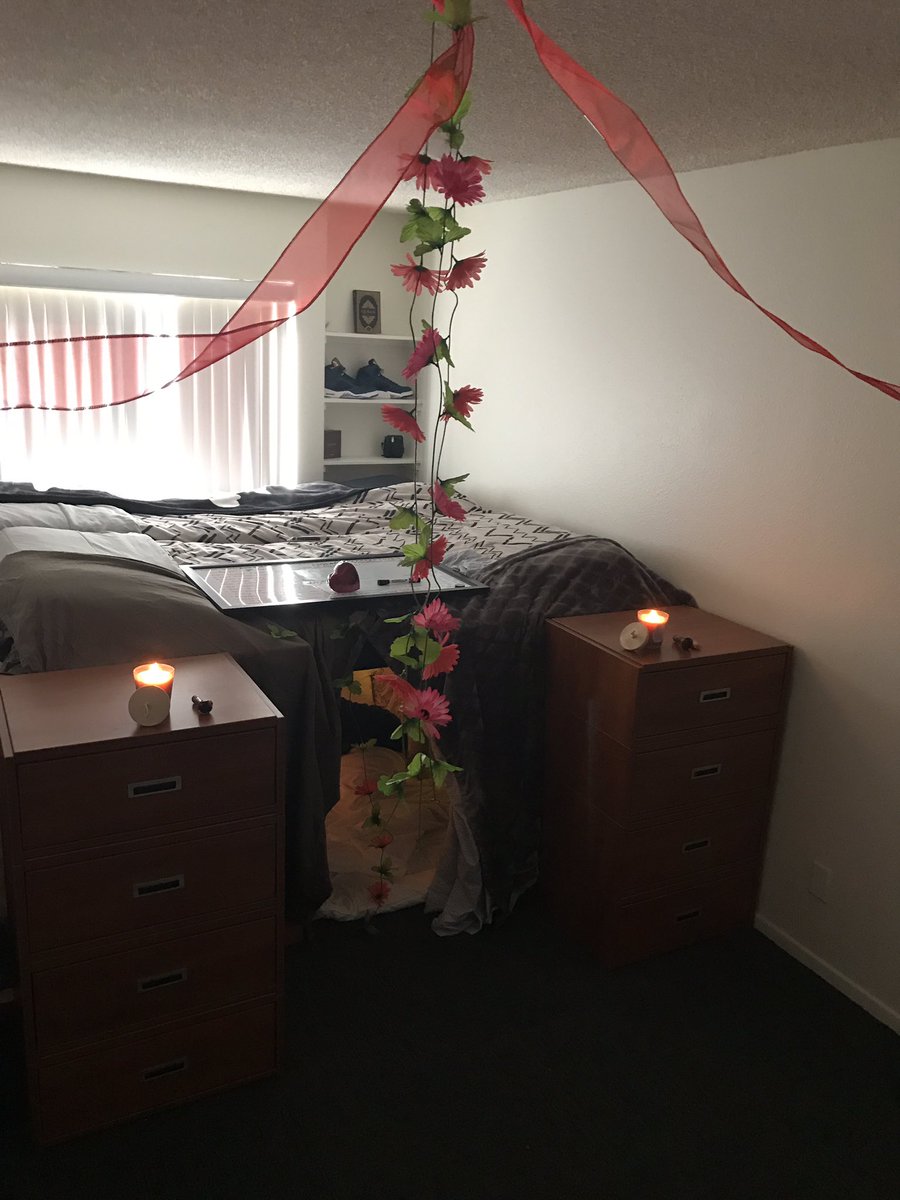 chefshahan's tweet photo. So I made my girlfriend a fort for Valentine's Day. It was like a mini getaway. https://t.co/S3VaiN6v3V