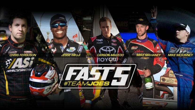 JoesRacing's tweet photo. The #JoesFast5 is set. https://t.co/XrjHOVJMxa