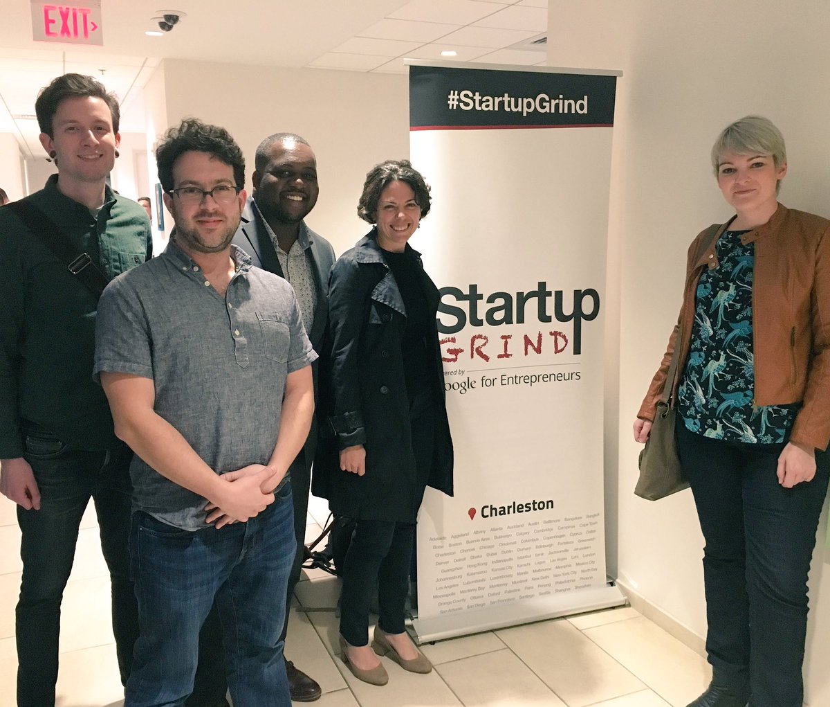 TechSAVANNAH's tweet photo. #techSAV crowd in Charleston. https://t.co/j1YFUxKkyj