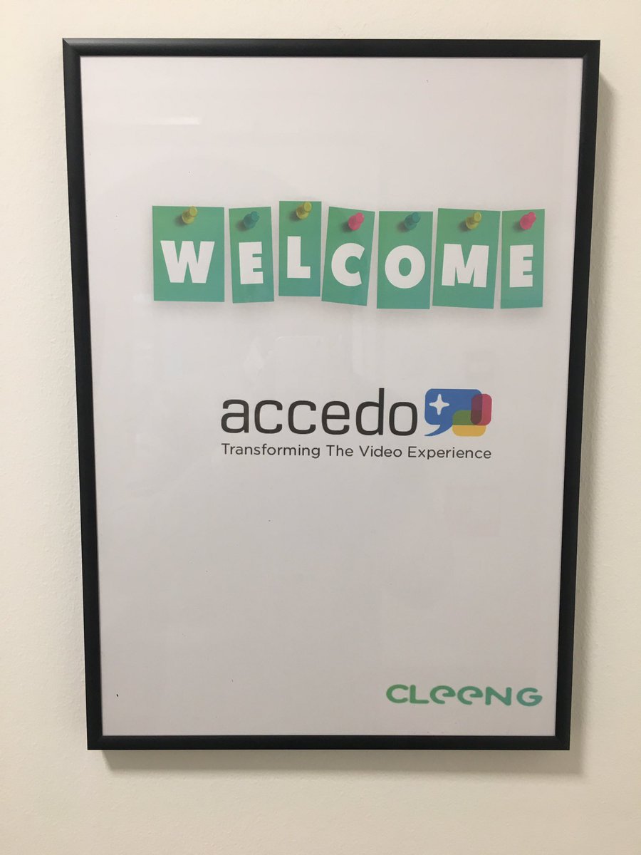 niklaslavrell's tweet photo. Great workshop at @cleeng HQ in Amsterdam today! #ottflow @accedotv @Brightcove https://t.co/eYcy9FoisY