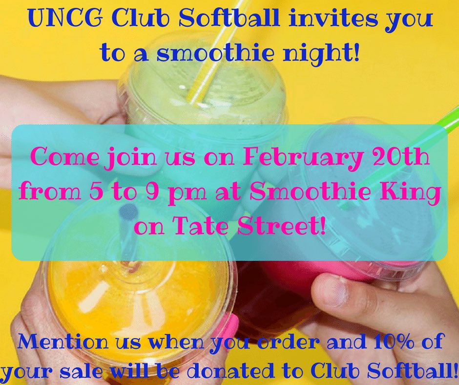 Join us Monday! #uncg #uncg20 #uncg17 #uncg18 #uncg19