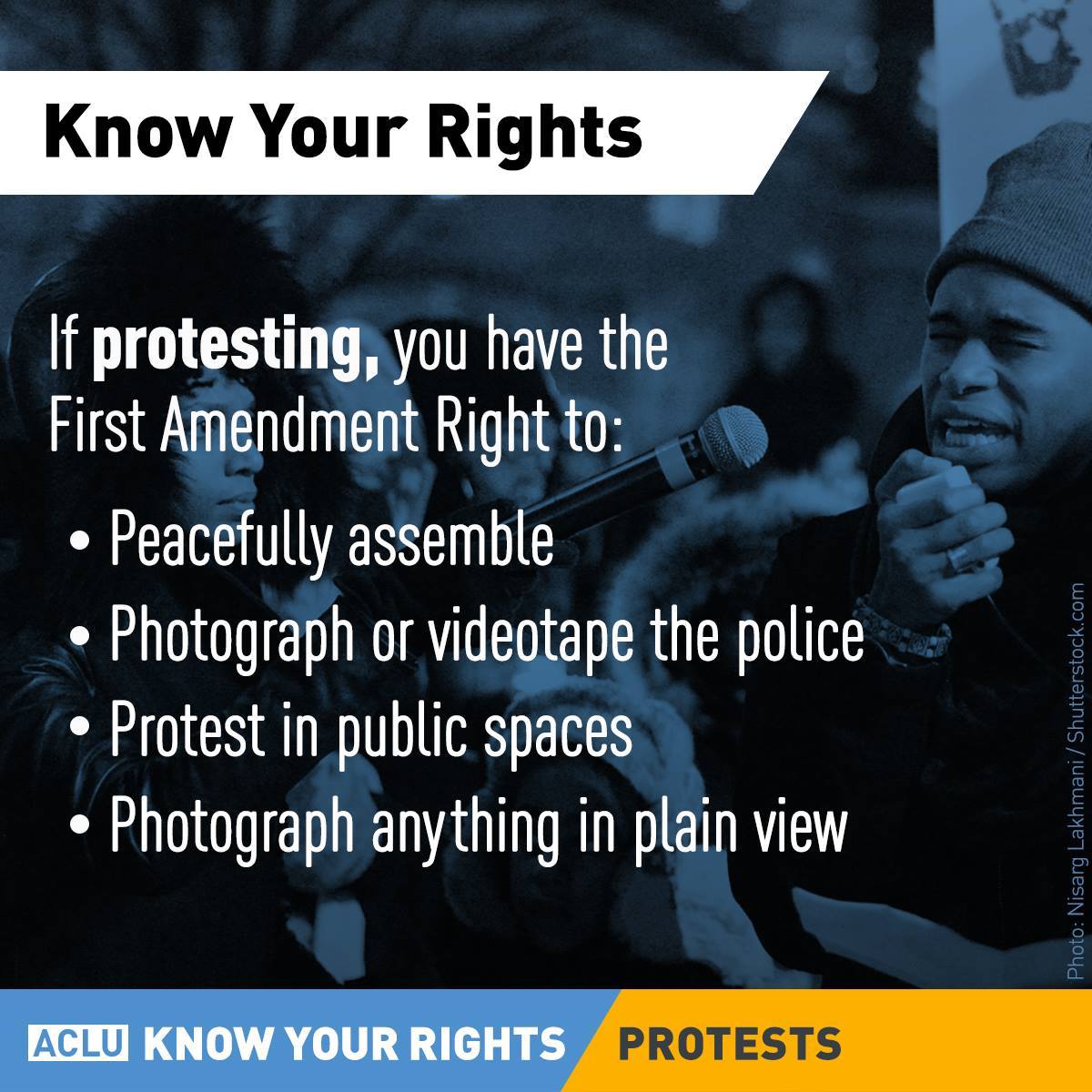 Protesting today as part of the #DayWithoutImmigrants? Know your rights.