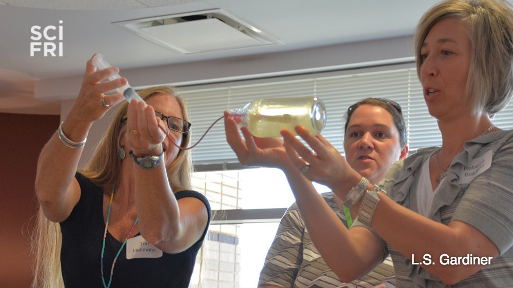scifri's tweet photo. Meet the teachers bringing fracking into the classroom. https://t.co/enuvCUsE6c https://t.co/nd9xVIlSdr