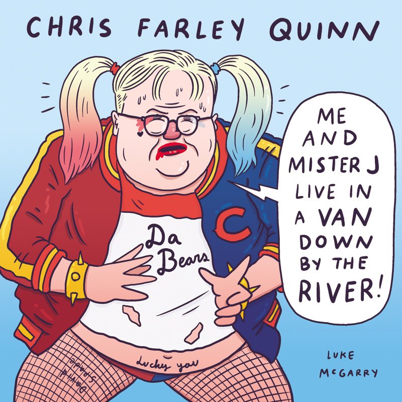 Happy birthday Chris Farley who would\ve been 53 today.  