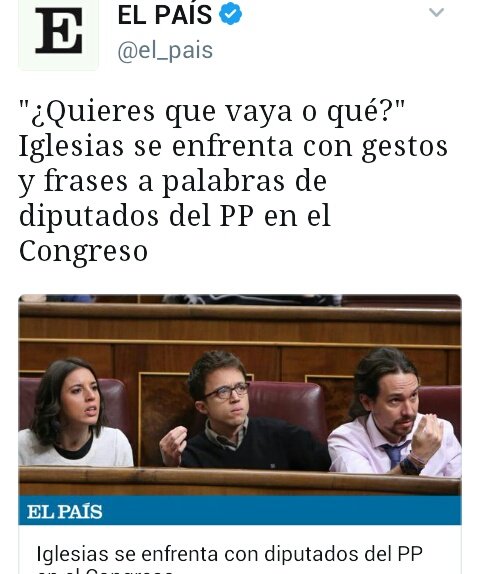 **"Dínoslo en la calle si tienes cojones", la respuesta de un diputado del PP a Podemos en la Asamblea de Madrid** C4vkoH3WMAEqGkJ