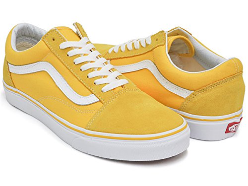 vans old skool suede canvas spectra yellow