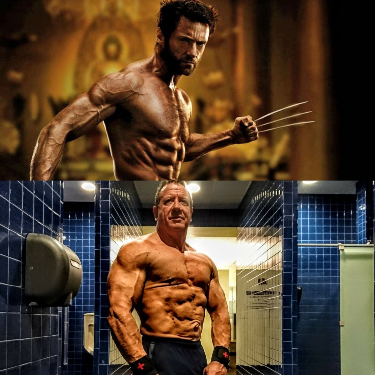 bandito01967's tweet photo. #wolverine who #fitover40 #nextwolverine https://t.co/s2bKblusiI