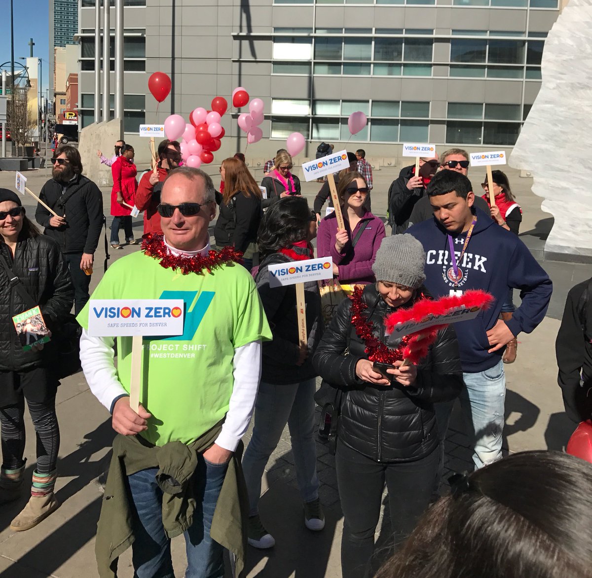 projectshiftden's tweet image. I spied one of our #ProjectShift participants at the #VisionZero Love-In yesterday... #SafeSpeedsForDenver @WalkDenver @VisionZeroDen