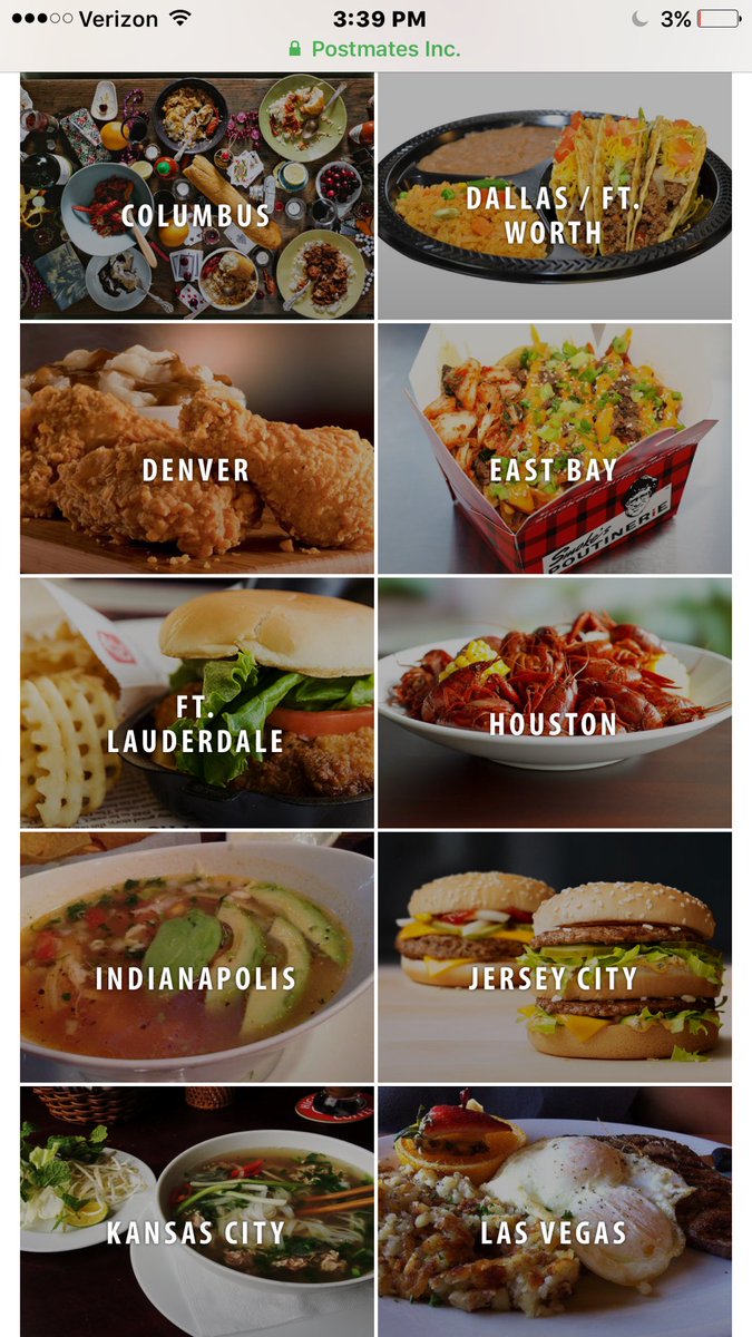 taylorcaniff's tweet photo. Live in any of these locations? Use My Code 'Taylor50' On @Postmates and get $50 in credit 
We all know how much i love food 🙈 https://t.co/lu6R80UTkv