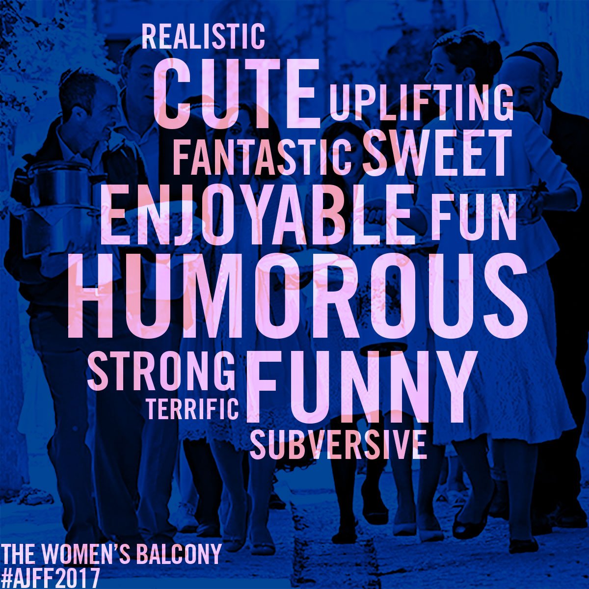 atljewishfilm's tweet photo. Our Film Evaluation committee had this to say about #TheWomensBalcony. Do you agree? Let us know at #ajff2017! https://t.co/D6bNAceM4Z