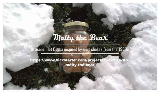 #gourmet hot #Cocoa blend inspired by malt #Milkshake in glass #honey bears. #handcrafted in #Brooklyn. <a href="/Kickstarter/">Kickstarter</a> kck.st/2kFIJOQ