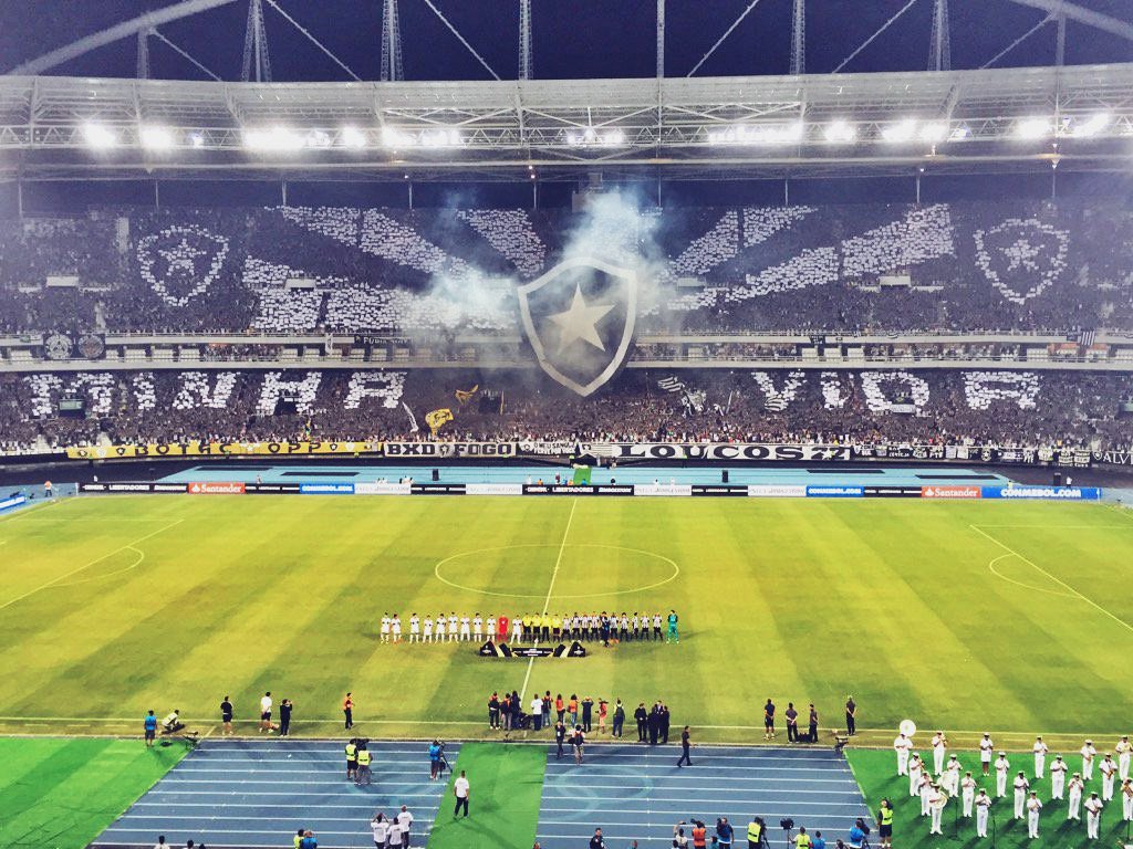 O Canto das Torcidas on X: Mosaico da torcida do Olimpia ontem, vs  Guaraní. no jogo em que o clube alvinegro conquistou o título nacional de  número 42.  / X