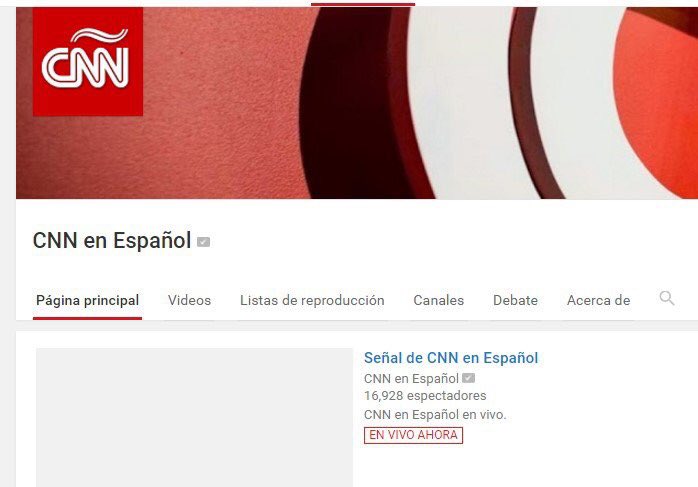 notaprecisa's tweet photo. #NotaPrecisa @CNNEE inicia transmisión en vivo por @YouTube tras salida del aire en #Venezuela https://t.co/RU5rq7txbD