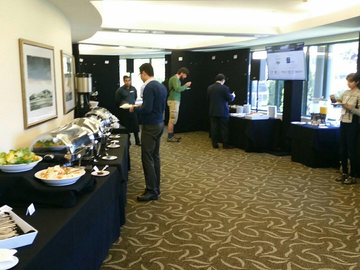 ScienceByDRE's tweet photo. #AMN8 secret to a good conference, find the food area no one else goes to. https://t.co/t6StQXBOCM