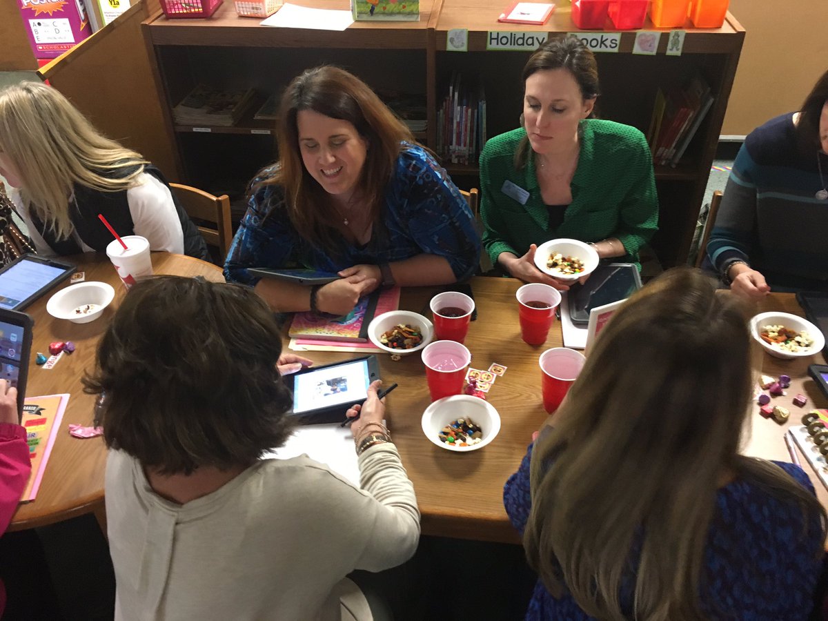 PreisigJessica's tweet photo. Ts @CPSCrickets were teaching one another during today's App & Idea Speed Dating Session #asd1 #supercrickets #lifelonglearners https://t.co/PVunoUiXvX