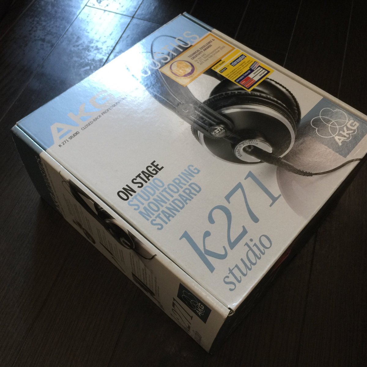 bisonicr's tweet photo. 届いた。やはり状態はかなり良さそう。
#K271 Studio https://t.co/aPSOMVai5i