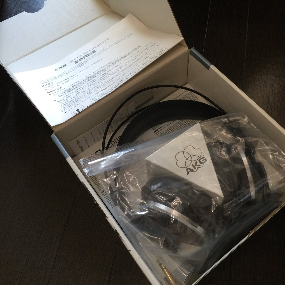 bisonicr's tweet photo. 届いた。やはり状態はかなり良さそう。
#K271 Studio https://t.co/aPSOMVai5i