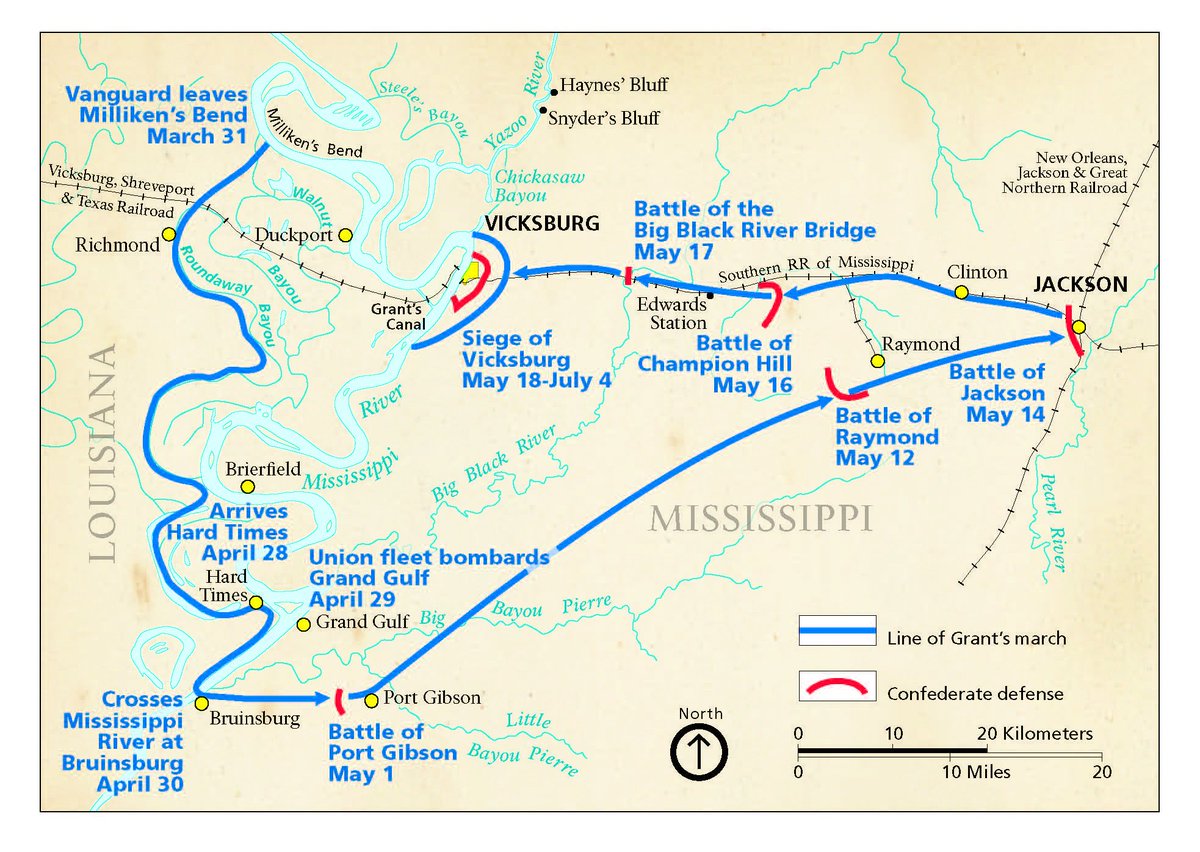 Vicksburgnps On Twitter To Study The Vicksburg Campaign