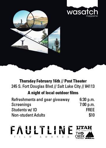 radiowest's tweet photo. Thu night, check out @WasatchMagazine's evening of local outdoor films. Two #VideoWest shorts (incl one w/@TheGoodLine) will be part of it. https://t.co/vBgDioQU0d