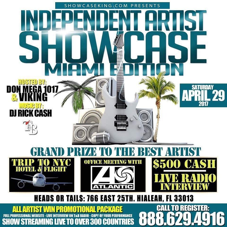 #Atlanticrecords #unsignedartist 
Win 500 dollars 
Hotel and Flight to New York City
Showcase King.com 888-629-4916
#RT