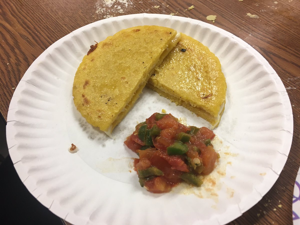 HuynhNorma's tweet photo. @elginisd_BTW                                       Our final product, with a warm salsa. I have an amazing class. 😋 https://t.co/qKrq14FSJr
