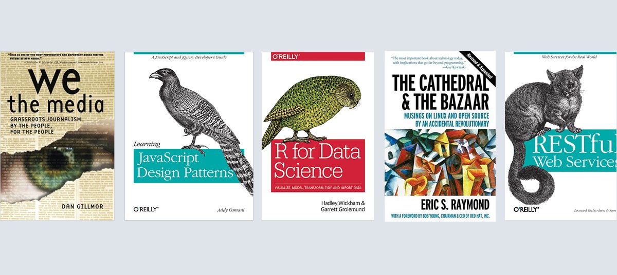 maguay's tweet photo. Learn something new for free with the 18 best free @OReillyMedia books: https://t.co/JiTfsbjt7x https://t.co/LLpRUh8x2H