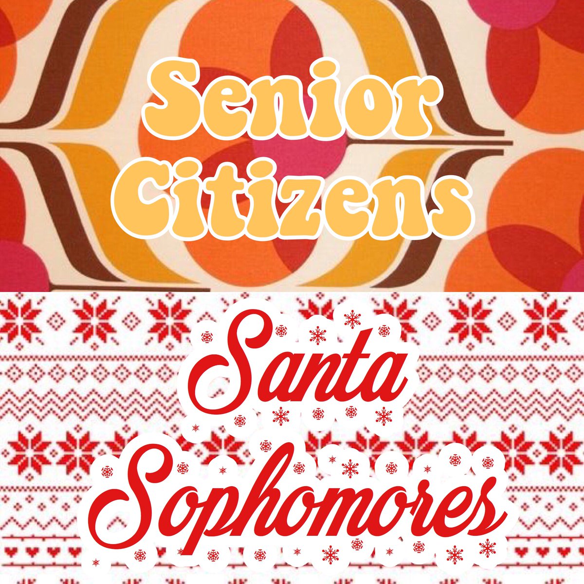 EsperanzaAztecs's tweet image. Sophomores &amp;amp; Seniors: earn points for your grade tomorrow! Seniors wear elderly-style clothes and sophomores wear holiday attire!
