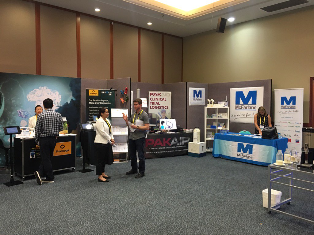pakairlogistics's tweet photo. Trade area for #lorneiandi post lunch afternoon seminars started #Lorneinfectionimmunity #mantra https://t.co/rLdGIYmldU