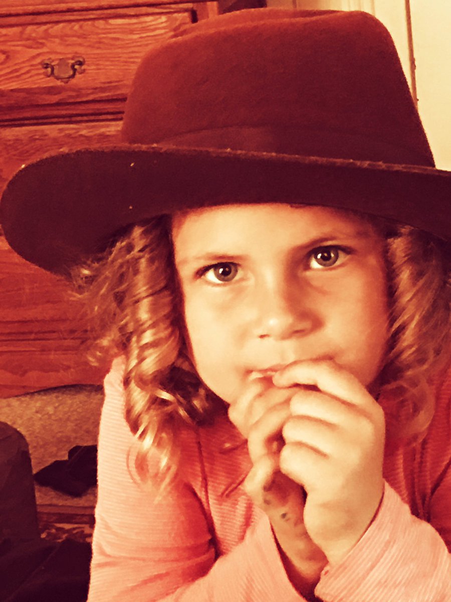 nick_clyburn's tweet photo. My Ayva . She likes my hats. https://t.co/5w0y13YWAW