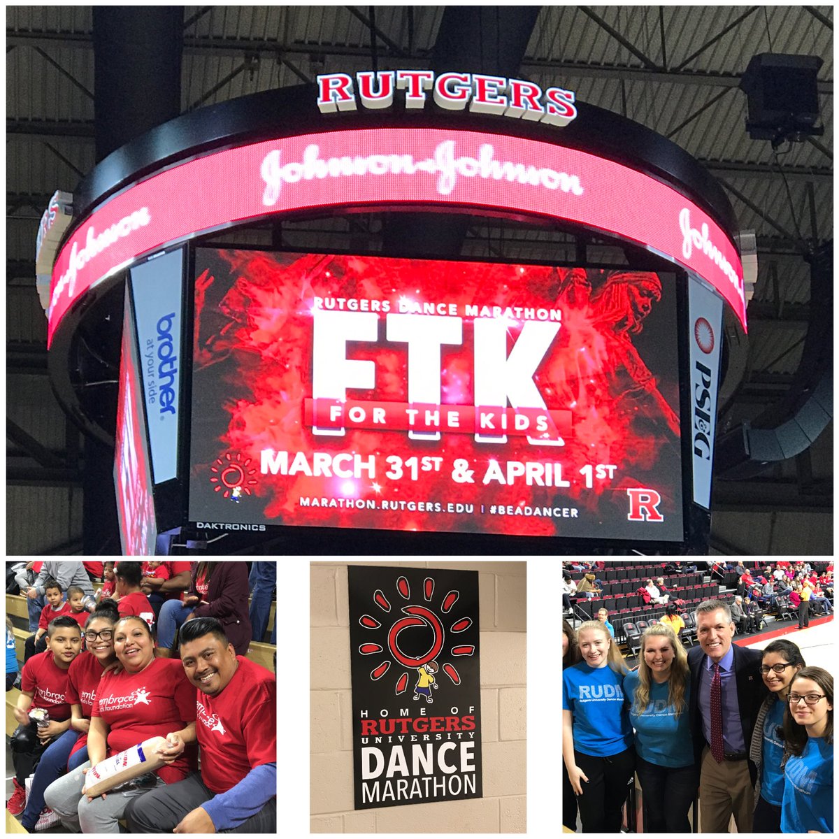 The RAC is now officially the proud home for <a href="/RUDanceMarathon/">RU Dance Marathon</a>‼️

Thank you to <a href="/EmbraceKids/">EmbraceKids</a> &amp; <a href="/RutgersU/">Rutgers University</a> students for coming out tonight #FTK