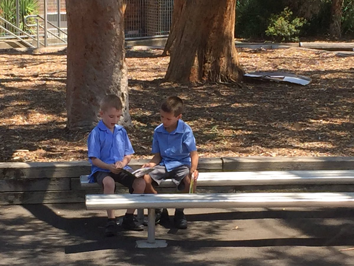 YarrawarrahPrim's tweet photo. Peer reading in composite class #significant benefitsforall @YarrawarrahPrim @garrie_russell https://t.co/M8PFh2Jy9C