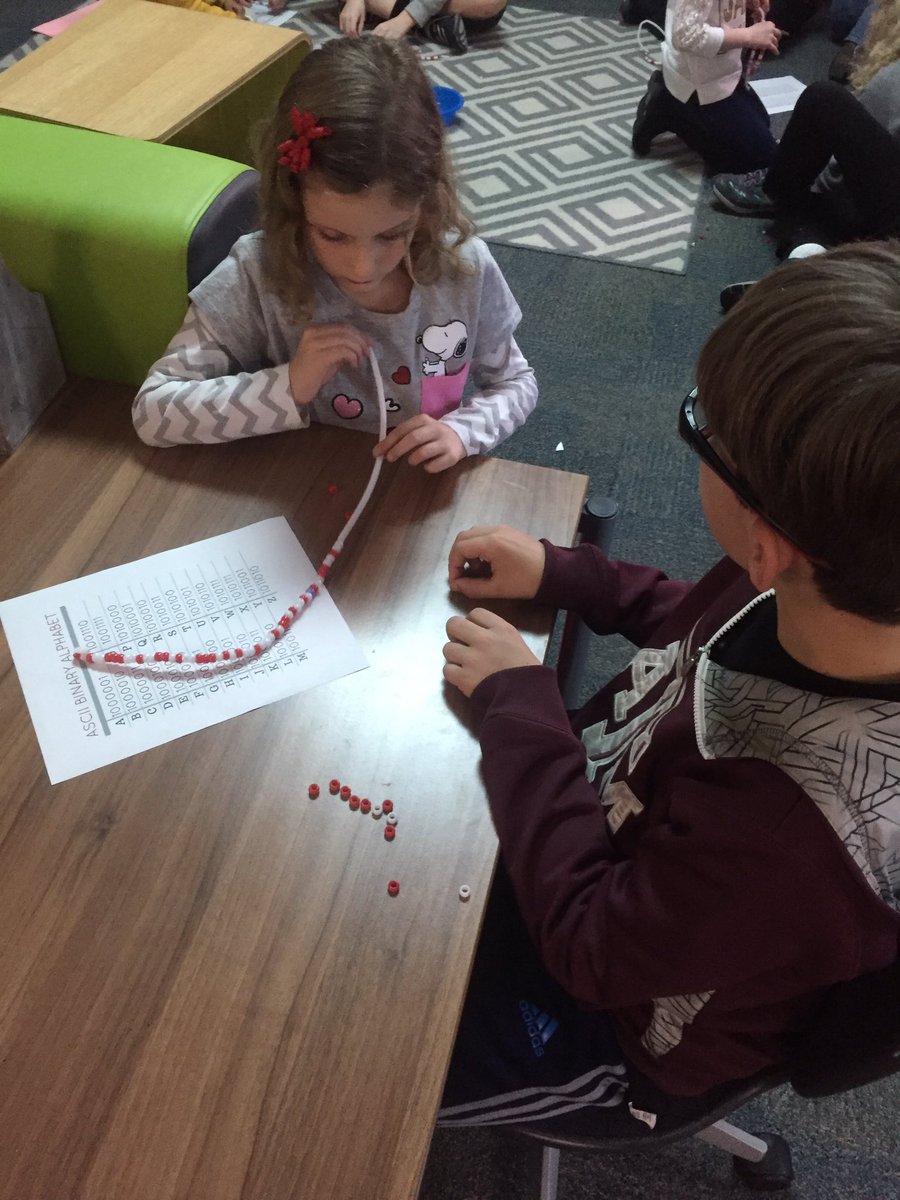krsilvestri's tweet image. Buddy time defies assembly line ed! Look how well kiddos of all ages can grow together @mrsyoungteaches #binarycoding