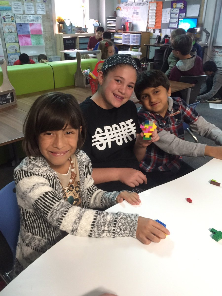 krsilvestri's tweet image. Buddy time defies assembly line ed! Look how well kiddos of all ages can grow together @mrsyoungteaches #binarycoding