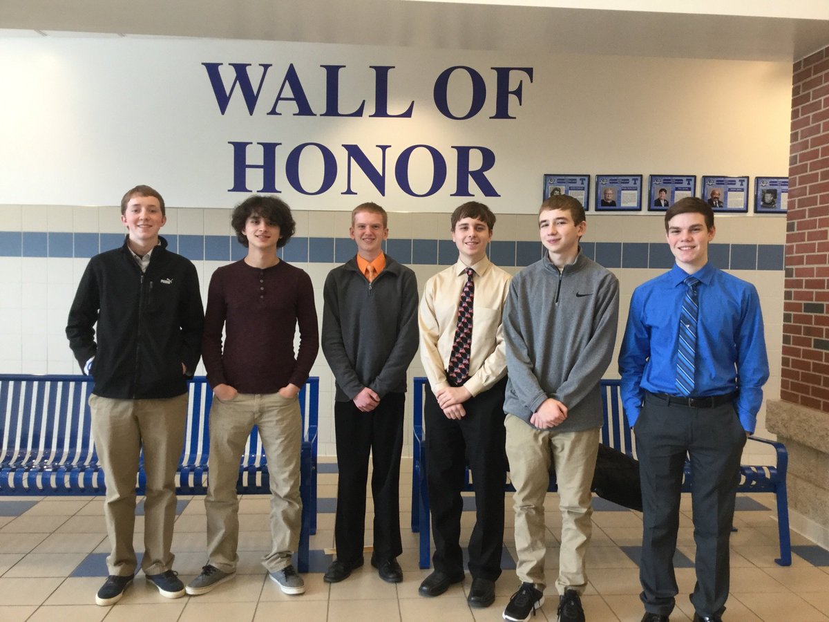 Another great day at academic league, the club of honor