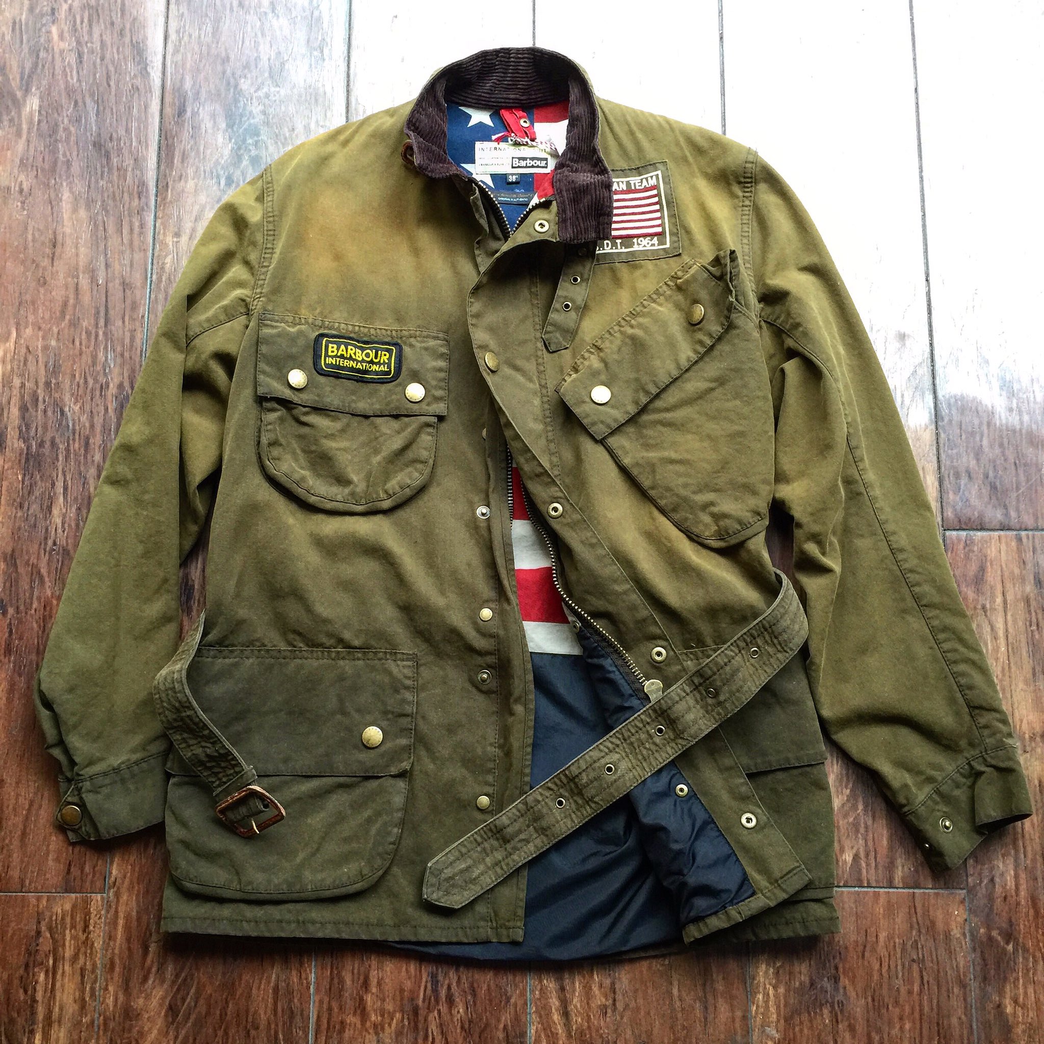 Barbour スティーブ・マックイーンコレクション インターナショナル XL