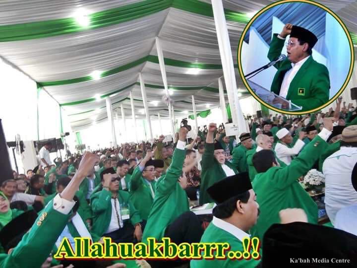 TrianaPPP's tweet photo. Ketua Umum PPP H.Djan Faridz meminta semua kader dan sayap partai siap kembali turun dan support Basuki - Djarot diputaran ke 2. Bismillah https://t.co/ct6rHhkvNH