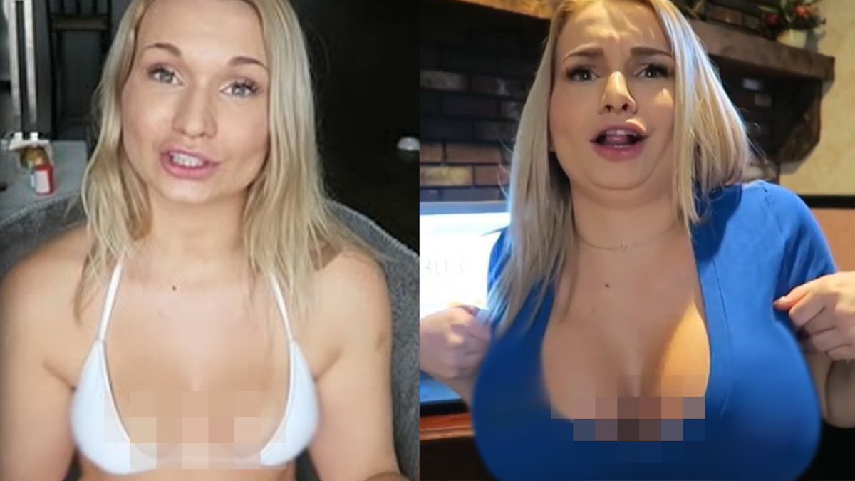 Big boob youtuber