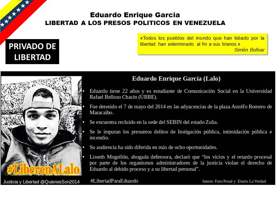 AliciaVnzla2014's tweet photo. #conclucensura Ignacio Porras, Vasco Da Costa, Jose Santamaria, Eduardo Garcia #PresosPoliticos d NarcoDictadura #Venezuelac .@soyfdelrincon https://t.co/Qh5KnNkVPL