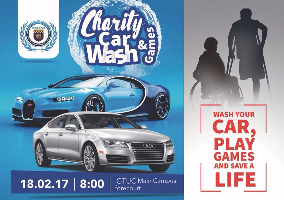 TrinityTvGh's tweet photo. Be the change you want to see in the world #charitycarwash17 @gtucsrcwomen @WildoutGhana https://t.co/0Hfv7GiMzP