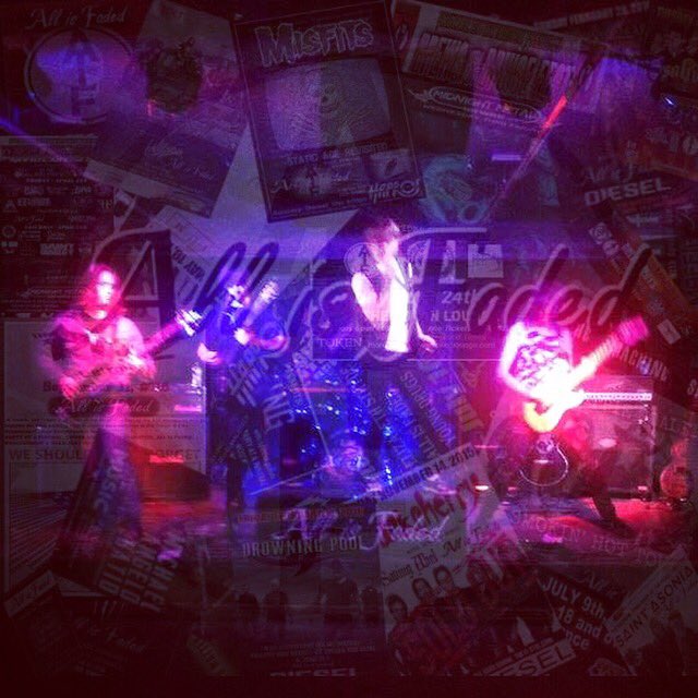 AllisFaded's tweet photo. Two years ago today All is Faded played there first comeback show at the Pike room. Thanks everyone who's supported us throuthe years! #AIF https://t.co/hkil5zGVmv
