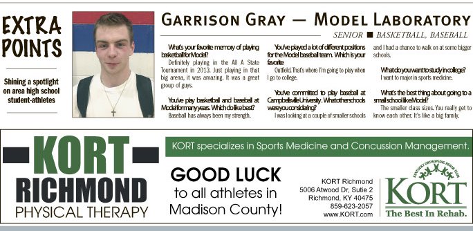 This week's EXTRA POINTS features shines a spotlight on Model senior Garrison Gray <a href="/ModelBasketball/">Model Boys Basketball</a> <a href="/modelpepclub/">Model Pep Club</a>